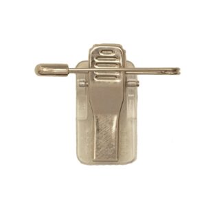 Krokoclip mit Nadel (selbstklebend)