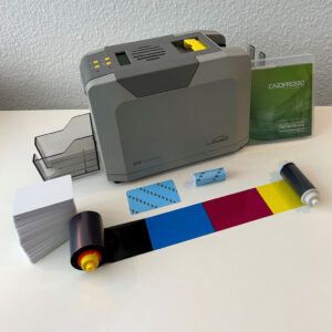 PVC Plastikkartendrucker Starter Set SEAORY S26 Simplex