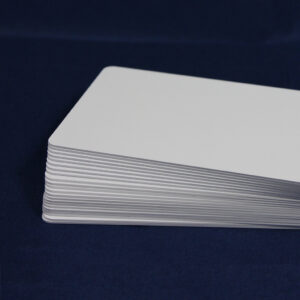 500 PVC Karten, Blanko, weiß, 0,76mm