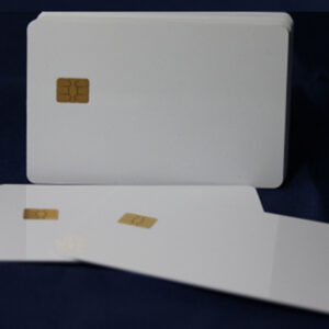 100 PVC Blanko Karten, weiß mit FM4428 Chip (SLE5528 kompatibel)